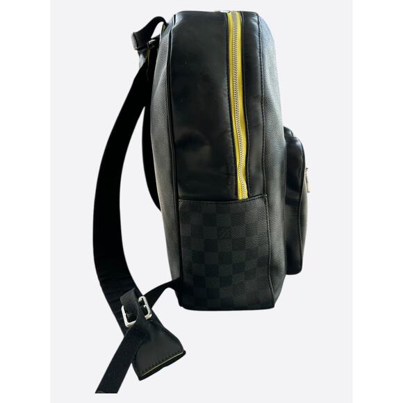 Louis Vuitton Damier Graphite & Yellow Josh Backpack - Picture 2 of 5